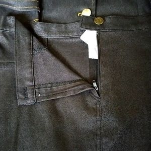 Women's suit with knee length skirt